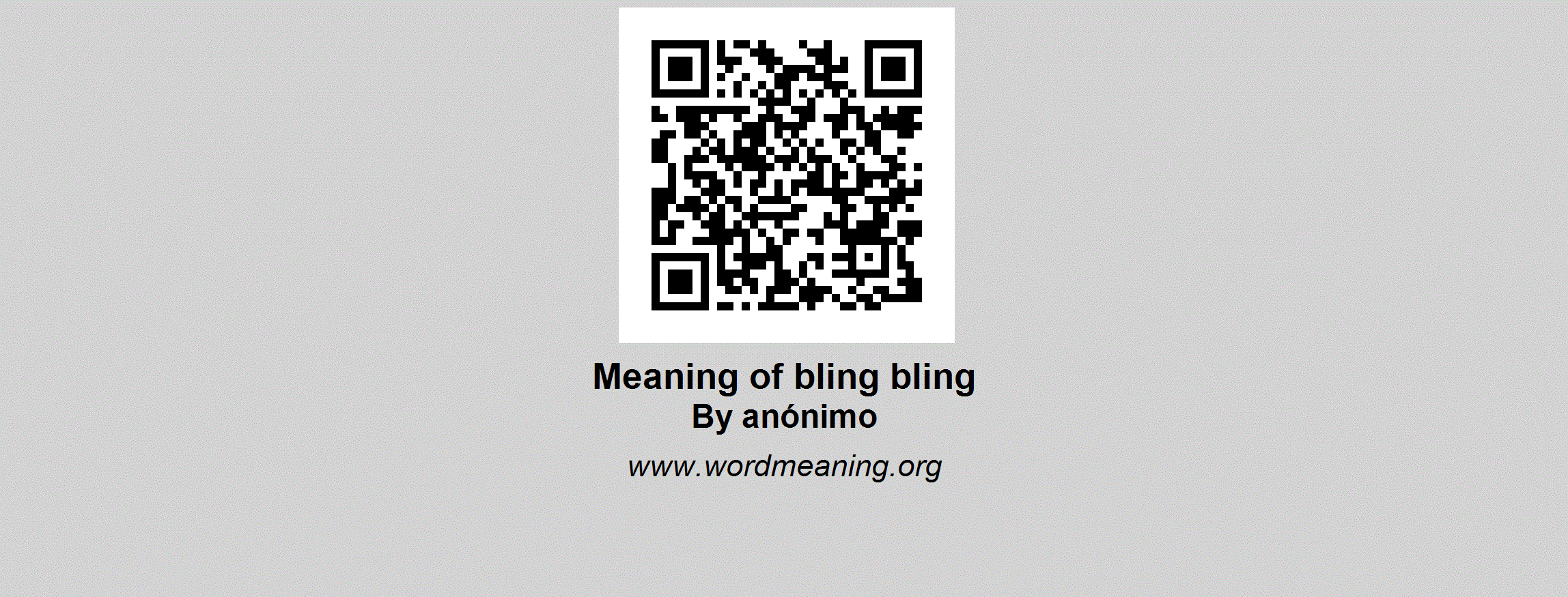 Bling Bling Meaning Of Bling Bling By Anonimo