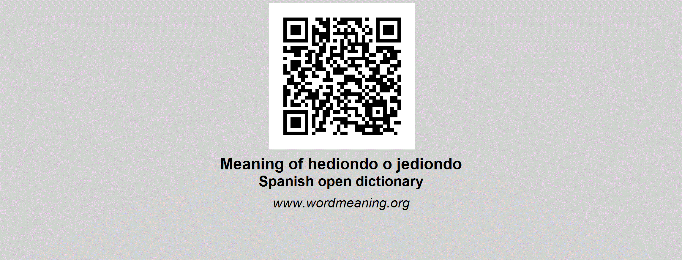 HEDIONDO O JEDIONDO - Spanish open dictionary