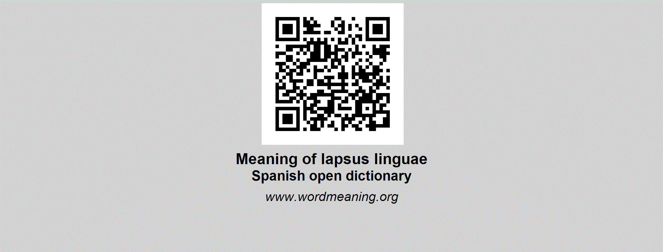 lapsus linguae definition
