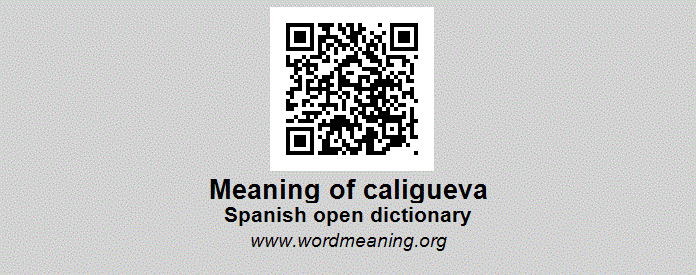 CALIPIGIA - Spanish open dictionary