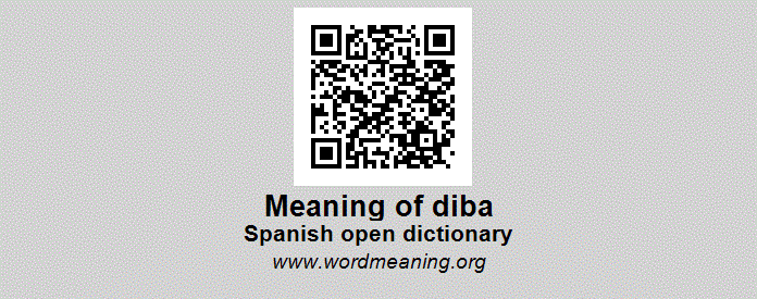 DIBA Spanish open dictionary