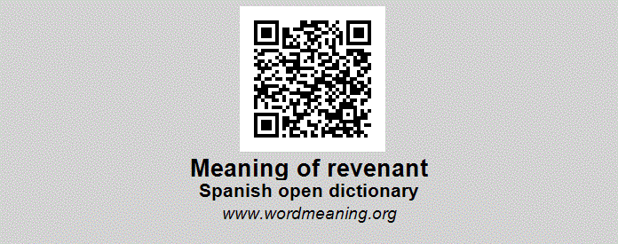 Revenant meaning